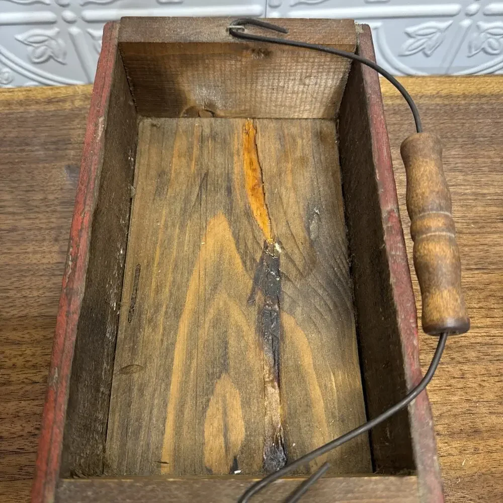 Handmade Coca-Cola Box With Handle Carrier